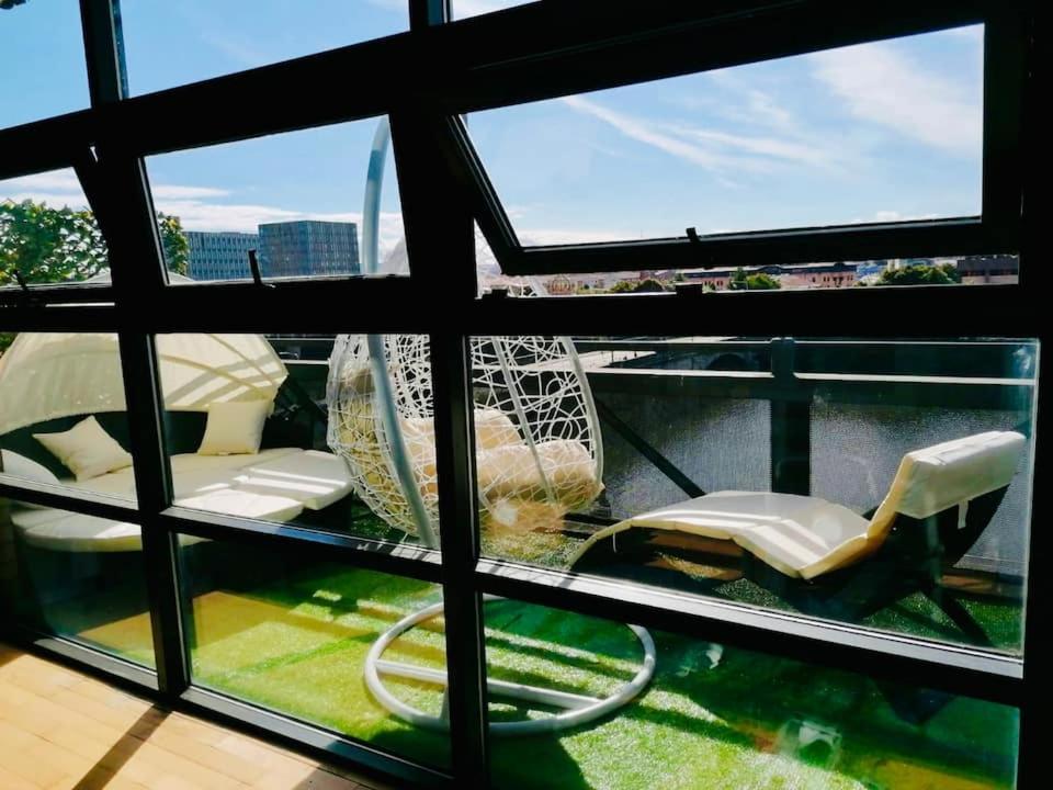 Glasgow City Centre G1 Penthouse With Riverviews - Duplex Zewnętrze zdjęcie