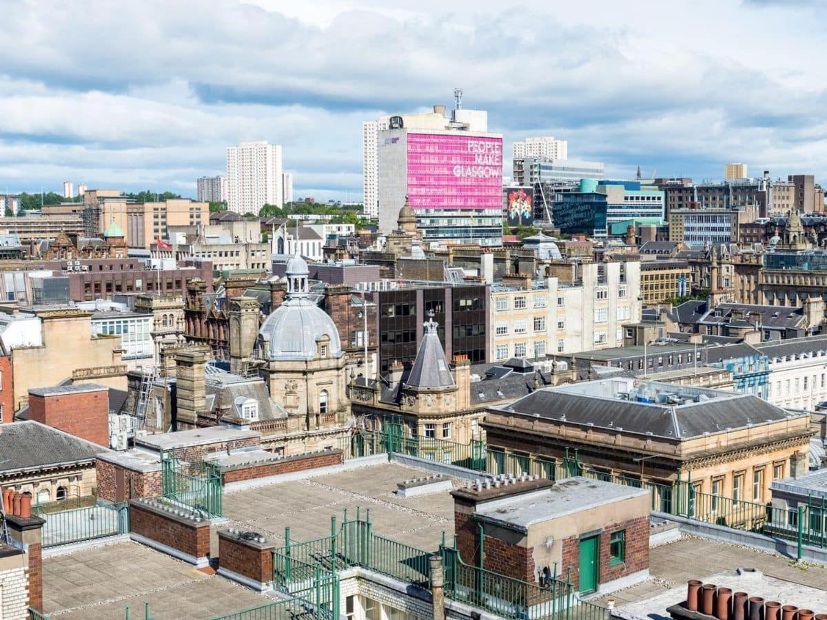 Glasgow City Centre G1 Penthouse With Riverviews - Duplex Zewnętrze zdjęcie