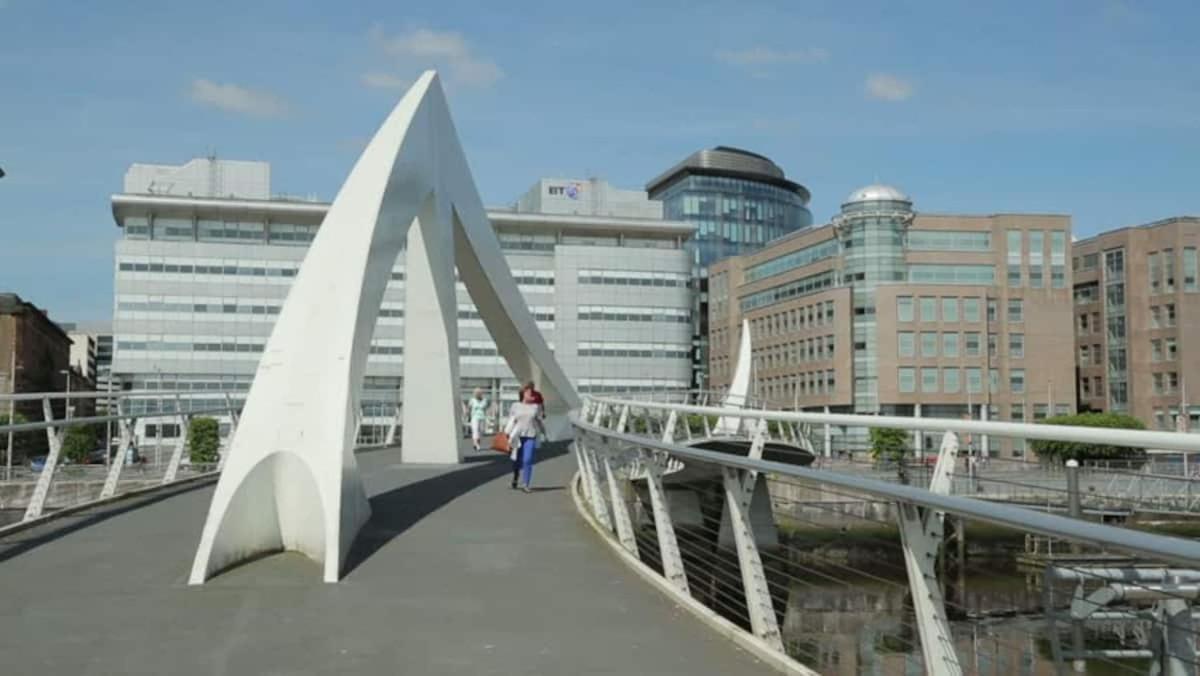 Glasgow City Centre G1 Penthouse With Riverviews - Duplex Zewnętrze zdjęcie