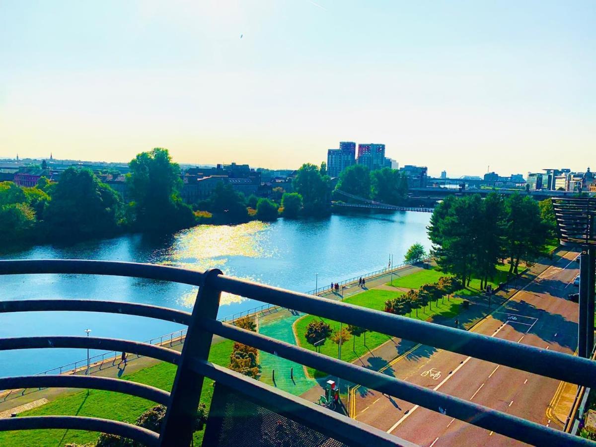Glasgow City Centre G1 Penthouse With Riverviews - Duplex Zewnętrze zdjęcie