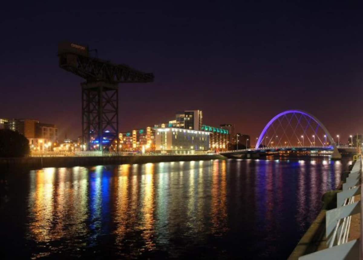 Glasgow City Centre G1 Penthouse With Riverviews - Duplex Zewnętrze zdjęcie