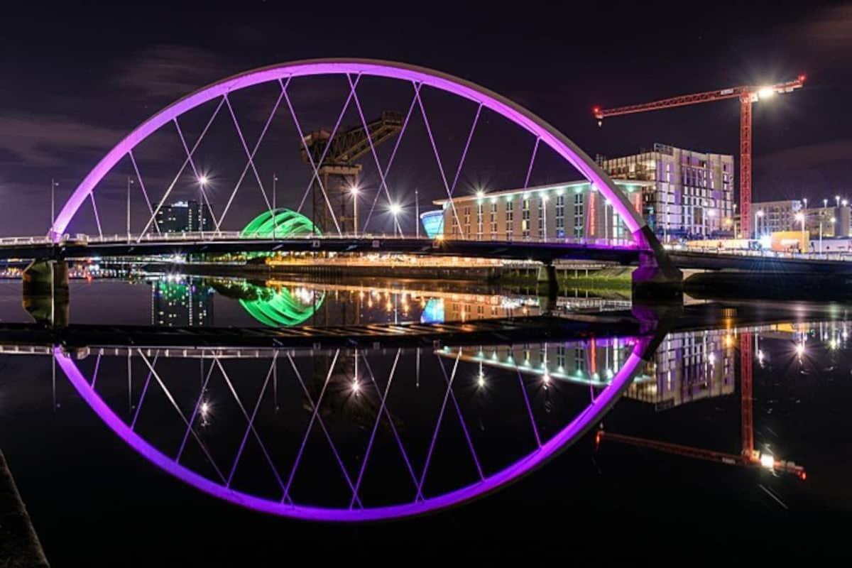 Glasgow City Centre G1 Penthouse With Riverviews - Duplex Zewnętrze zdjęcie